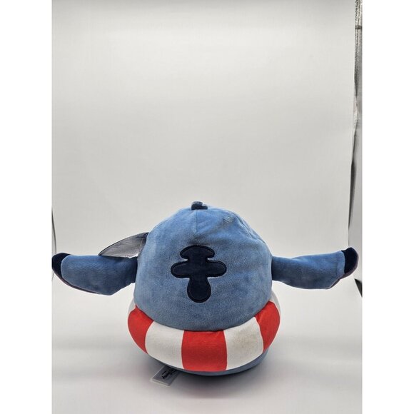 Squishmallows Disney Lilo & Stitch Pool Swim Tube 2024 Blue Plush Plushie Toy 9" - Picture 5 of 12